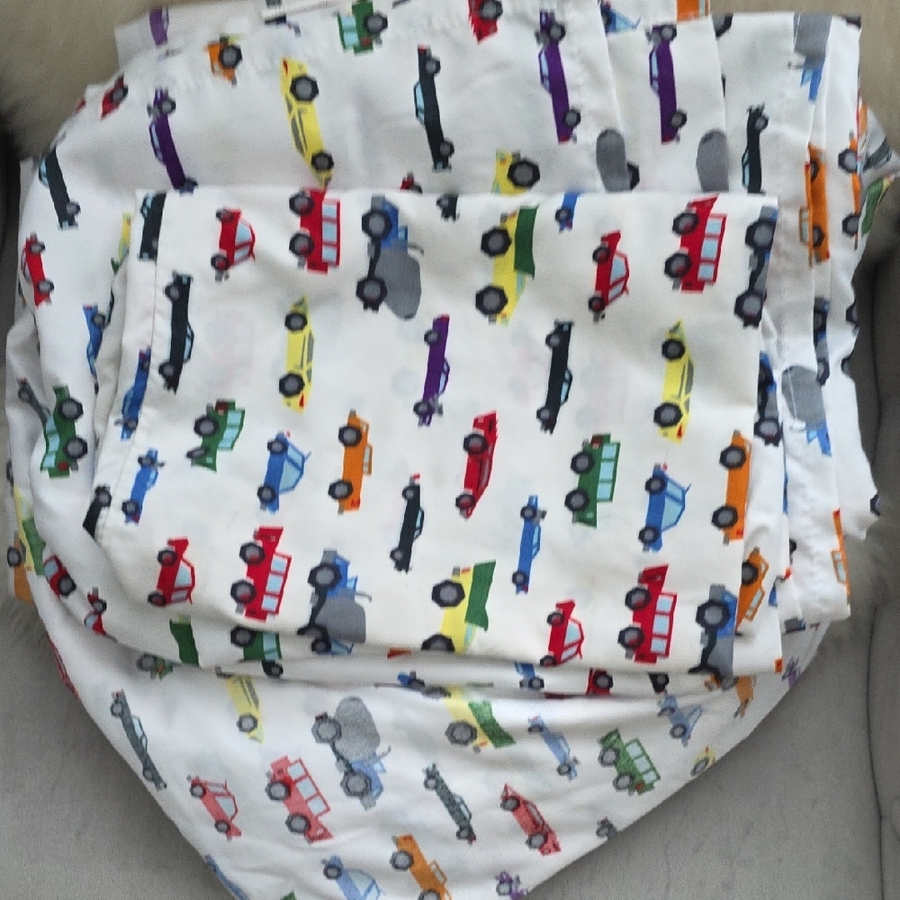 CGK Automobiles Print Twin Sheet Set